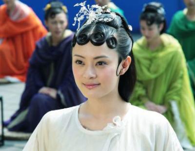 孙俪,画壁之芍药,标准美人.