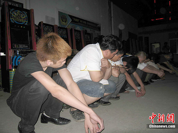 江苏警方再掀"扫黄风暴" 现场抓获涉娼人员117名 图