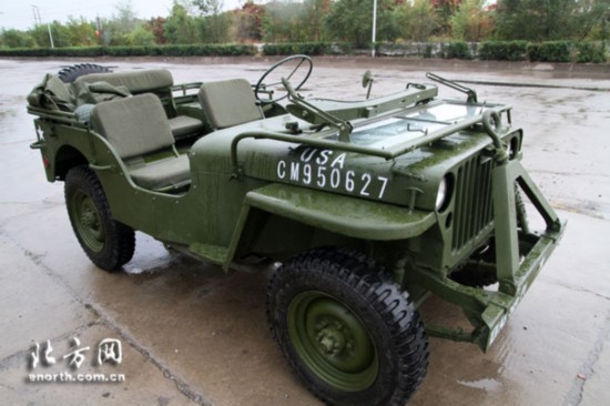 天津现吉普鼻祖威利斯吉普车"年逾古稀"还能跑/组图