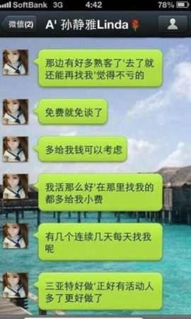 组图:网传海天盛筵涉淫嫩模穿情趣内衣私照曝光